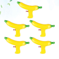 Miniatyrbillede 3 af 3: 5 stk. vandspøjtelegetøj bananformet strandlegetøj interaktivt spilrekvisit sommer udendørs tilbehør til børn gul 19,5*11cm Yellow 19.5*11cm