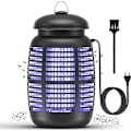 Miniatyrbild 1 av 5: Bug Zapper utomhus med ljus, elektrisk myggzapper, insektsflugzapper utomhus inomhus, i myggdödare för uteplats gård