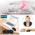 Miniatyrbilde 3 av 5: Ergonomisk Armstøtte for Skrivebord, Håndleddsstøtte for Tastatur, Musematte, Minneskum Håndleddsstøttepute for Datamaskin, Laptop, Arbeid, Gaming (2 stk)