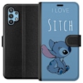 Miniatyrbillede 1 af 3: Samsung Galaxy A32 5G Pung Etui I Love Stitch