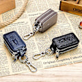 Miniatyrbild 5 av 5: 1 st Car Key Cases Car Key Fob Vehicle Smart Keychain Case Holder (Svart)