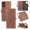 Pikkukuva 1 / 5: Samsung Galaxy Note 20 - Lompakkokotelo - Ruskea Brown Ruskea