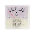 Miniatyrbild 1 av 5: Amperemätare för likström Analog strömmeter Panel Mekanisk pekartyp för industri