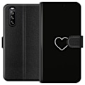 Pikkukuva 1 / 3: Sony Xperia 10 III Lompakkokotelo Sydän