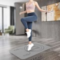 Miniatyrbild 2 av 5: Fitness Hopprep Matt Rep Hoppning Matt Halkskydd Absorption Inomhus Utomhus Vadderad Träningsmatta för Cross Rope Övningstillbehör