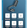 Miniatyrbilde 4 av 5: Bone Conduction Bluetooth Trådløse Open-Ear Hodetelefoner