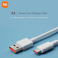 Miniatyrbild 3 av 5: Xiaomi USB Type-C-kabel 6A Supersnabb Laddningsdatakabel Hållbar TPE USB-A till USB-C Laddningskabel Vit Ingen