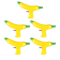 Miniatyrbillede 1 af 3: 5 stk. vandspøjtelegetøj bananformet strandlegetøj interaktivt spilrekvisit sommer udendørs tilbehør til børn gul 19,5*11cm Yellow 19.5*11cm