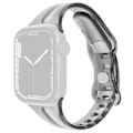 Miniatyrbillede 1 af 5: Apple Watch 38/40/41mm CrystalFlex TPU Armbånd Sort