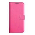 Miniatyrbild 2 av 4: Samsung Galaxy S22 Ultra Fodral Litchi Läder Rosa
