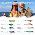 Miniatyrbild 5 av 5: Jul 2024 Fiske Adventskalender - Fiskedrag Set, Fiskeutrustning för Vuxna Män Pojkar, Fisketillbehör (24 st)