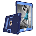 Miniatyrbillede 3 af 5: iPad 10.2 2019/2020/2021 Stødsikkert Hybrid Cover Med Støttefod Mørkeblå/Blå Mørkeblå/Blå