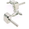 Miniatyrbillede 2 af 3: Thors hammer manchetknapper Originale knapper til skjorter | til mænd og børn | Gaver til bryllupper, konfirmationer, dåb og andre begivenheder
