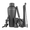 Cocktail Shaker Set - Matt Svart - Rostfritt Stål Svart[co]