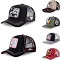 Miniatyrbild 4 av 4: Mickey Snapback Bomulls Baseballkeps & Pappa Mesh / Truckerkeps VENOM SVART