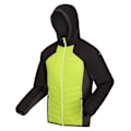 Miniatyrbilde 3 av 4: Regatta Trutton softshell-hettegenser for menn S Bright Kiwi/Bla Bright Kiwi/Black S