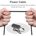 Miniatyrbilde 4 av 5: HÖYKVALITETS erstatningsstrømforsyning for Xbox 360S/Slim (passer kun 360 S), AC-adapter strømforsyningskabel for Xbox 360 Slim med automati...