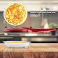 Miniatyrbild 1 av 3: 600W Elektrisk Non-stick Crêpe Pizza Pannkaka Omelett Maker Kök Bakplåt
