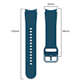 Miniatyrbillede 4 af 5: Silikone Armbånd Til Galaxy Watch 4/5/5 Pro/6/7/FE Mørkeblå