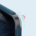 Miniatyrbillede 3 af 5: NILLKIN Samsung Galaxy S23 Ultra Cover Frosted Shield Pro Sort