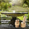 Miniatyrbilde 2 av 5: 10 stk 1/8 tommers Dn6 messing sprutende spray vannfontenedyser universell vanngardin dyse Landscsu Guo Mei