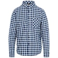 Miniatyrbilde 1 av 5: Trespass Sailfoot skjorte XXS Navy Check for menn Navy Check XXS C