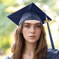 Pikkukuva 4 / 5: Matta valmistumislakki tupsulla unisex-aikuisille