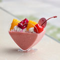 Miniatyrbild 4 av 5: 20 st/set Dessertskål Hjärtformad Bred Öppning Plast Mini Smakprov Parfait Serverings Mousse Kopp Baktillbehör Jikaix