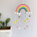 Miniatyrbild 2 av 2: Rainbow Lace Weave, Rainbow Weave Decoration, Rainbow Weave, för Sovrum, Lägenhet, Vardagsrum, Sovsal, Bakgrundsdekoration (Färg)