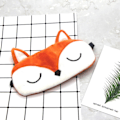 Miniatyrbild 4 av 4: Söt Nyhet Djur Orange Räv Valp Rolig Ögonmask för Sömn för Barn Vuxen Ögonlock Sömnmask Roliga Ögonöverdrag fo