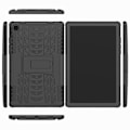 Miniatyrbillede 3 af 5: Samsung Galaxy Tab A7 10.4 Skal Robust Kickstand Armor Sort Sort Sort