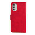 Miniatyrbillede 3 af 5: Motorola Moto G51 Etui Skin Touch Læder Rød