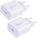 (3x) 20W USB-C Power Adapter iPhone iPad Wall Charger (compatible) (3-PACK)