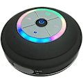 Pikkukuva 1 / 5: Led Bluetooth -suihkukaiutin FM-radiolla, kannettava langaton suihkukaiutin imukupilla, sisäänrakennettu mikrofoni, vedenpitävä Bluetooth-kaiutin