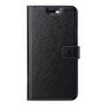 Miniatyrbillede 2 af 5: iPhone 12 Pro Max - Crazy Horse Etui - Sort Sort Sort
