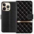Miniatyrbild 1 av 3: Apple iPhone 15 Pro Wallet Case Luxurious Black