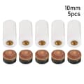 5 st/förpackning Biljardköspetsar Ersättningsspetsar 10MM 10MM 10mm 10mm[CO]