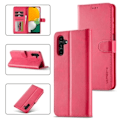 Miniatyrbillede 1 af 5: LC.IMEEKE Samsung Galaxy A24 5G Etui Læder Rød/Pink