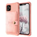 iPhone 12 Mini - Praktisk deksel med kortholder Roséguld