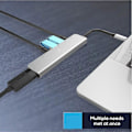 Miniatyrbillede 2 af 5: Usb C Hub-dongle, 6 i 1 Usb C til Hdmi Multiport Adapter Sd-kortlæser