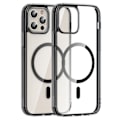Pikkukuva 2 / 3: ColorPop iPhone 12 Pro Max -kuori CH MagSafe Läpinäkyvä/Musta