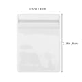 Miniatyrbild 3 av 3: 100 st Klar Smyckesorganisator Ziplock-påsar Poly Påse Zip Örhängen Förpackningspåse Matpåsar 0.1X4X6CM