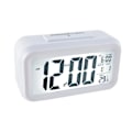 Miniatyrbild 1 av 3: ISO Väckarklocka Digital med termometer vit