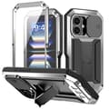 Skjutbart Kamera IP54 Liv Vattentätt Hållare Mobilskal Silver Silver Silver For iPhone 16