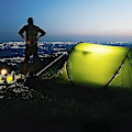 Miniatyrbild 3 av 5: 8 Knoppar Högpresterande Campingrep 3,5mm Utomhus Reflekterande Spännlinor Massivt Svart 4-pack