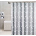Miniatyrbillede 1 af 2: Bruseforhæng 120x180 cm, Vandtæt Vaskbart Skimmelbestandigt Polyester Bruseforhæng, Grå