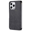 Pikkukuva 3 / 5: iPhone 13 Pro Max - AZNS Ohut Nahkakotelo - Musta