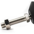 Pikkukuva 3 / 3: Sarja 6 säädettävää jalkaa M10 x 80mm Säädettävät jalat Huonekalujen jalat Kannettavat säädettävät jalat Säädettävät ruuvit Säädettävät jalat Max. kallistus 20°