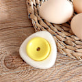 Miniatyrbilde 4 av 4: 3 stk. Egg-prikker i rustfritt stål med ABS-håndtak - Semi-automatisk skiller og prikker egg