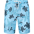 Pikkukuva 3 / 5: Havaijipaita ja shortsit miehille, normaali istuvuus, lyhythihainen rento funky rantapaita flamingokuviolla